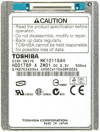 Toshiba MK1011GAH