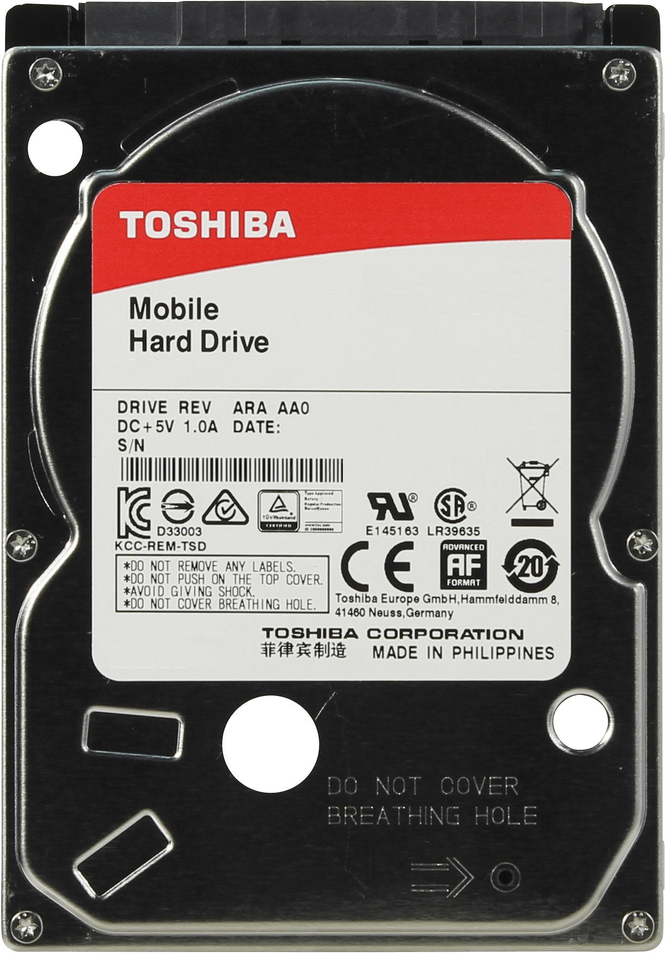 Toshiba MQ01ABF050M